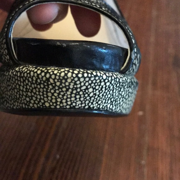 Vintage Calvin Klein Peep Toe Heels - Picture 7 of 8